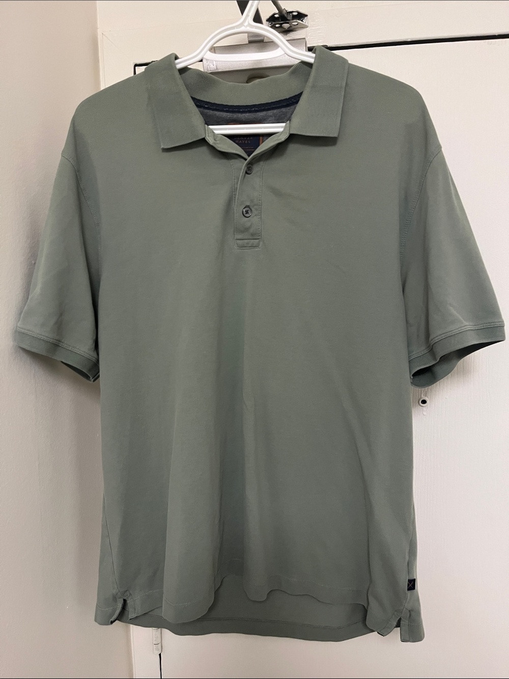 Denver Hayes Sage Green Polo Shirt